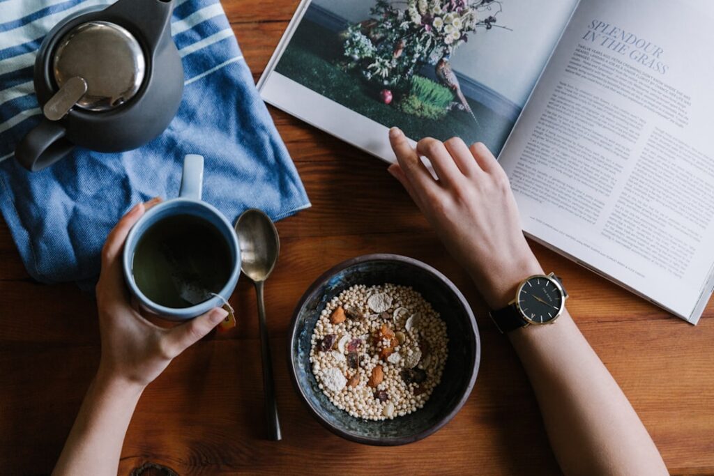 Photo Morning routine