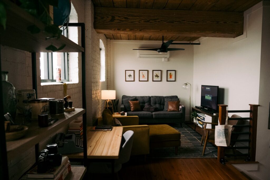 Photo Cozy living room