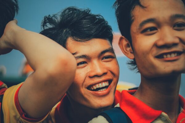 Photo Teenagers bonding
