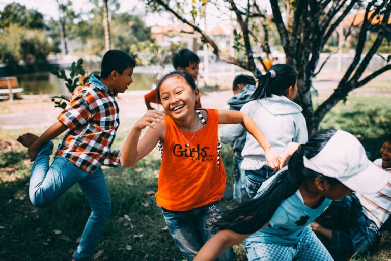Photo Children playing