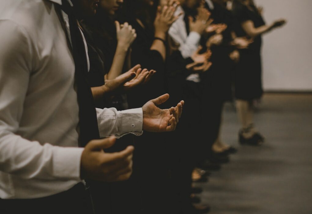 Photo Praying hands
