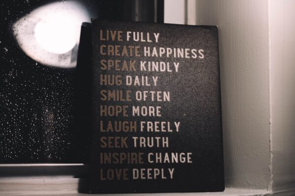Photo Inspirational quote
