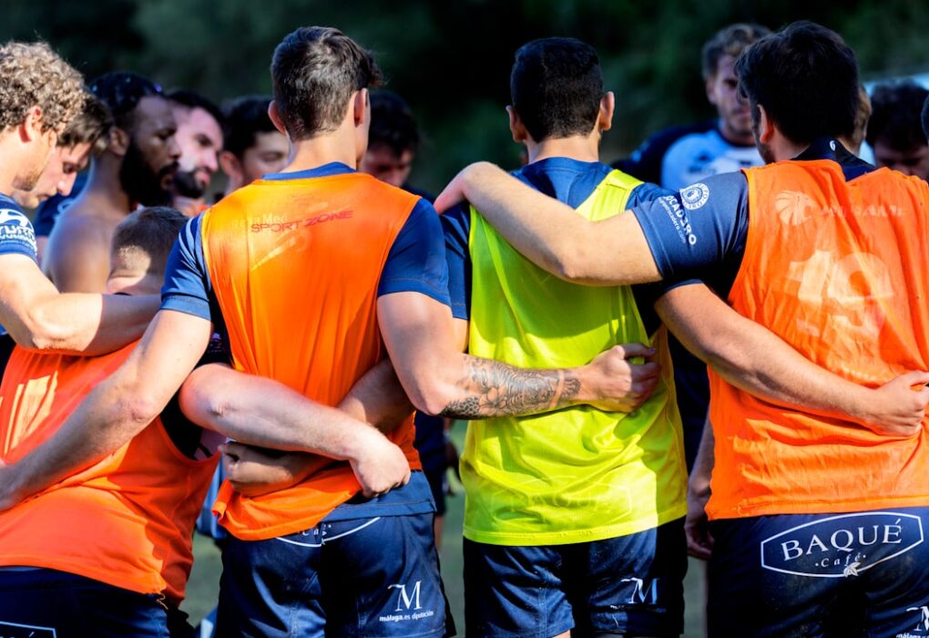 Photo Team huddle