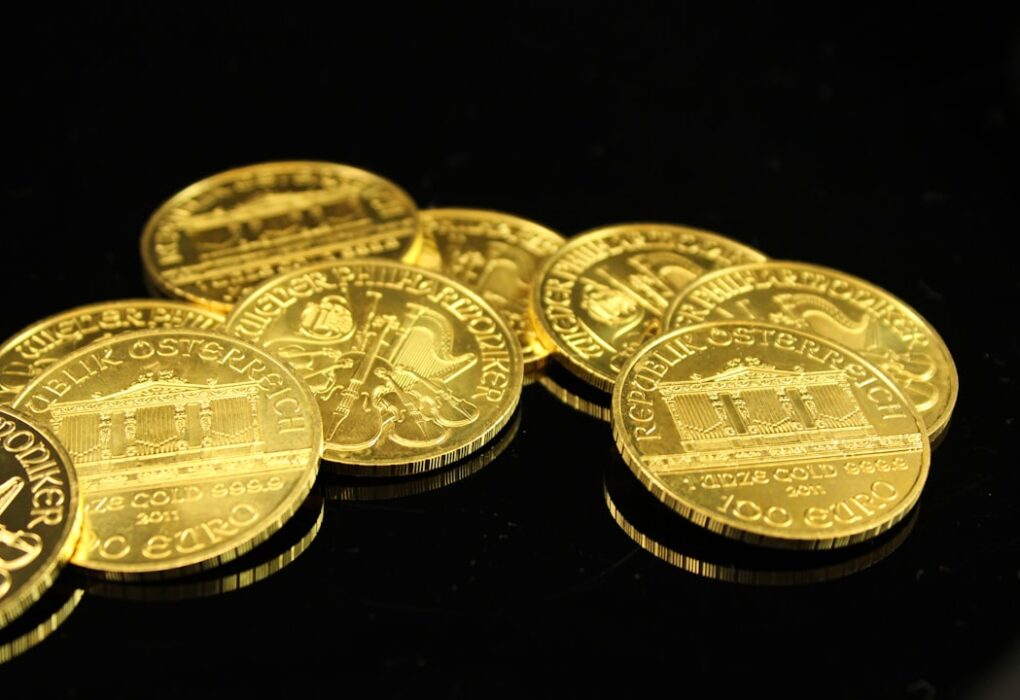 Photo Gold coins