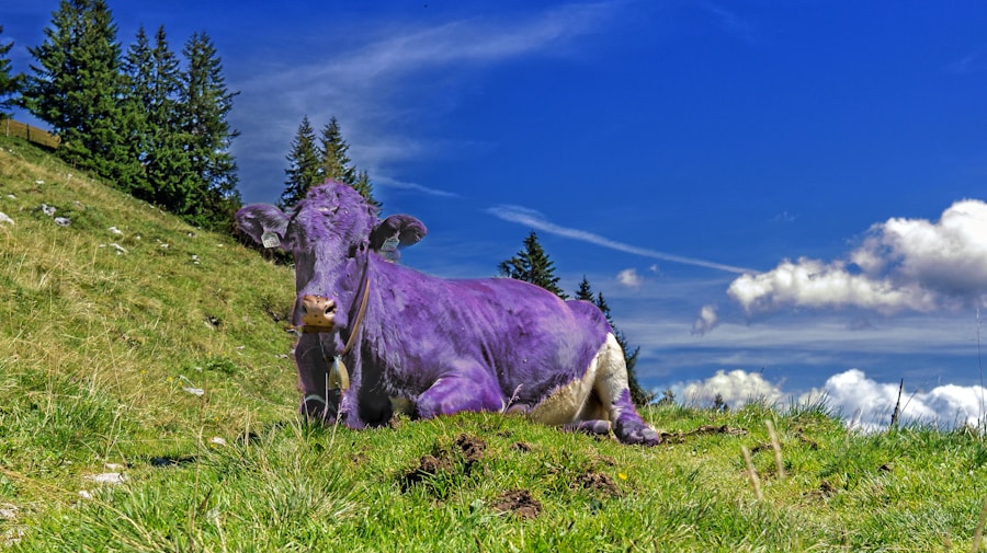 Photo "Purple Cow by Seth Godin"