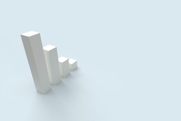 Photo Stock market graph