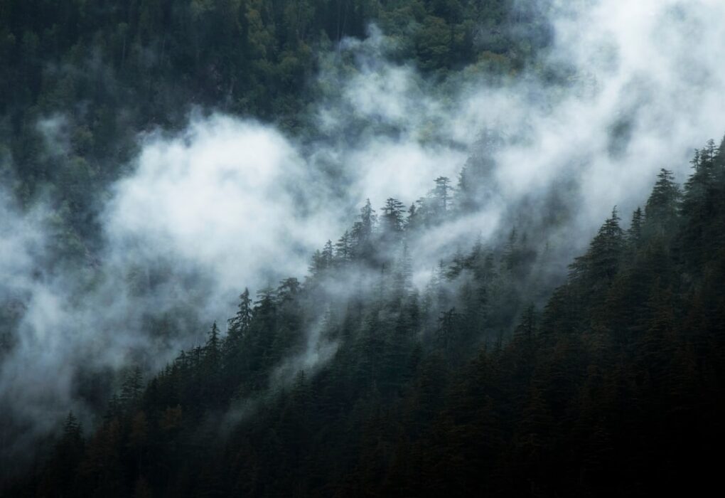Photo Snowy mountains