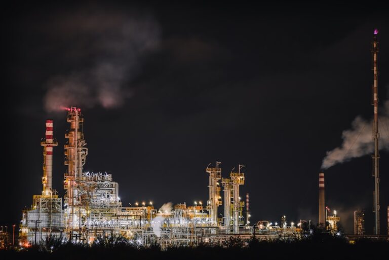 Photo Oil refinery
