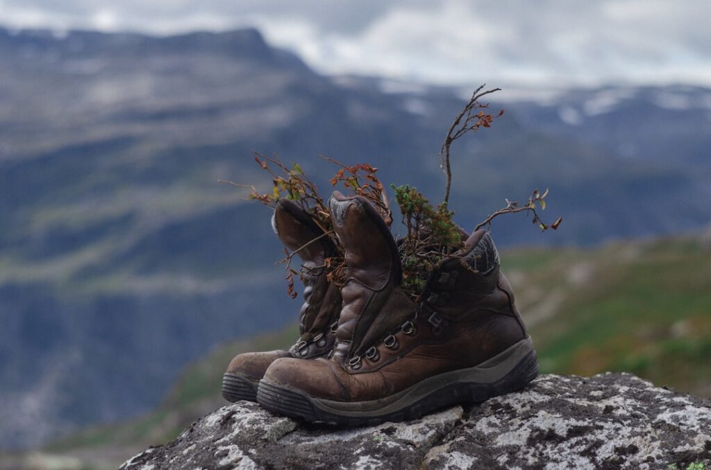 Photo Hiking boots