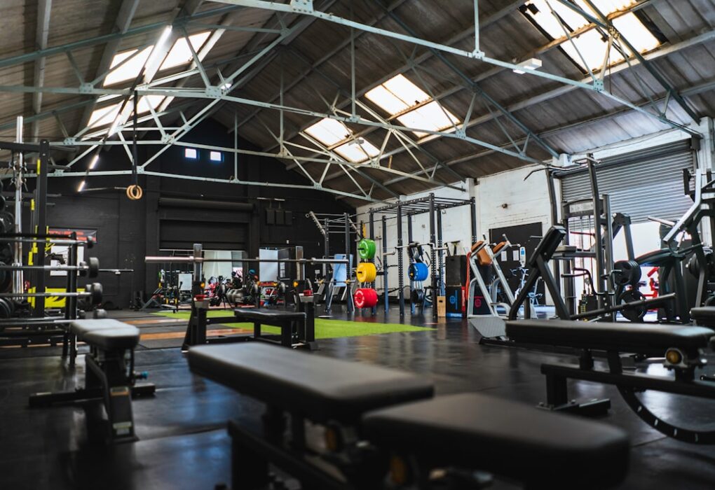 Photo Weightlifting equipment