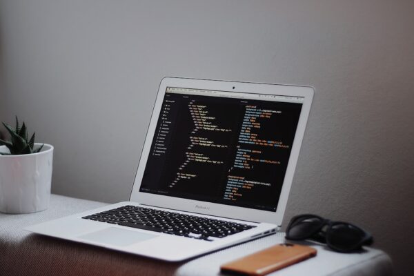 Photo Coding laptop