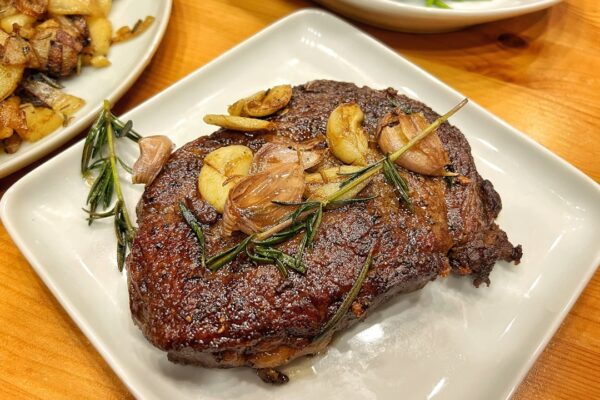 Photo Butter and steak