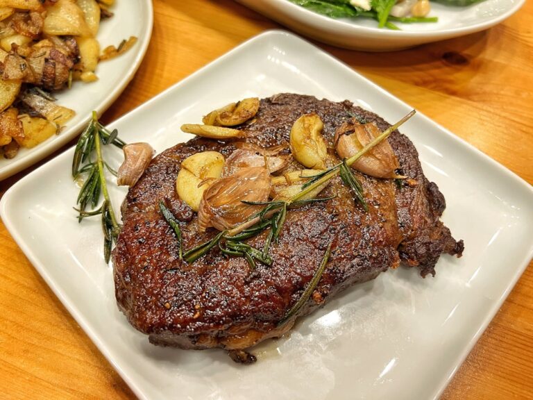 Photo Butter and steak