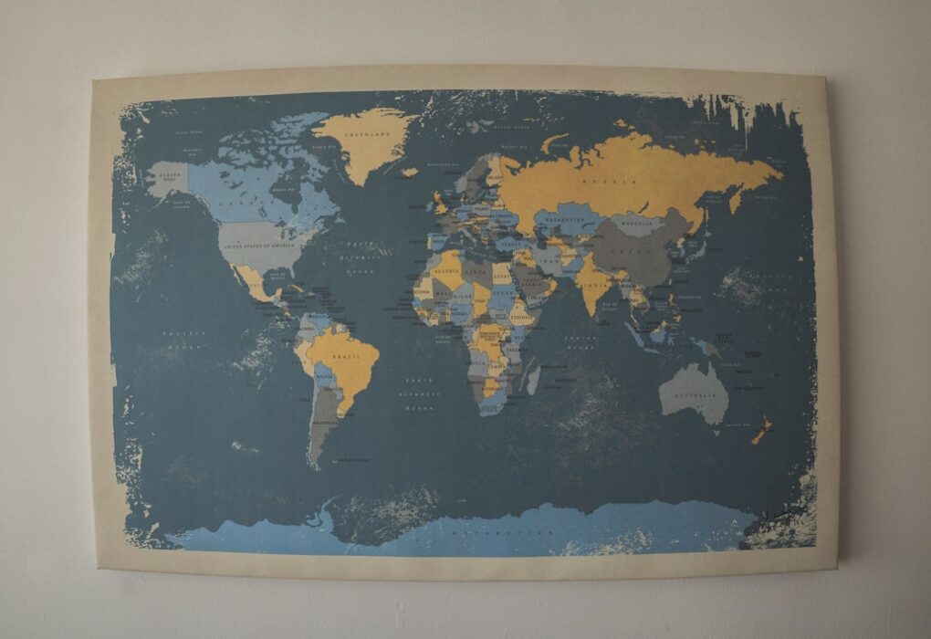 Photo World map