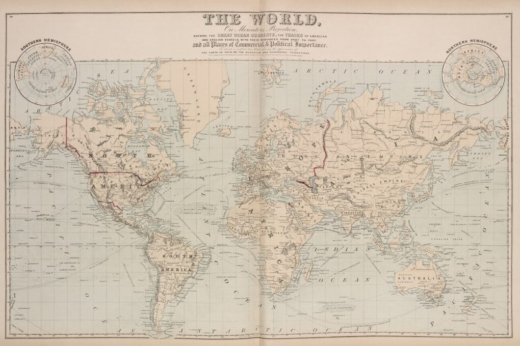 Photo World map