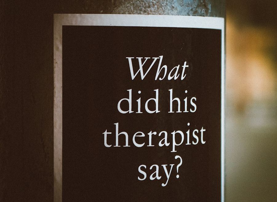 Therapy session