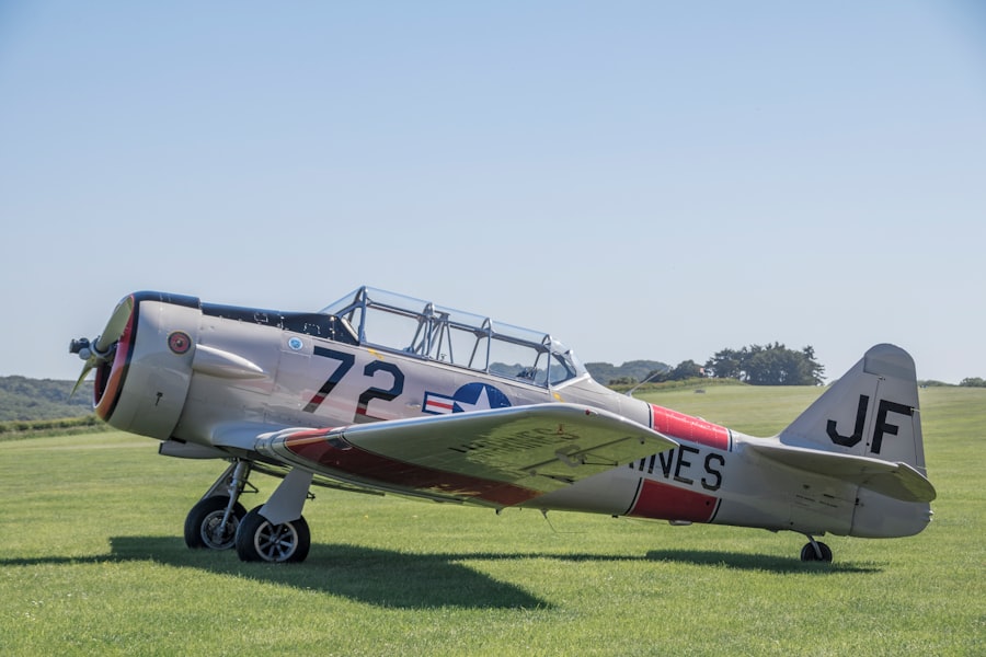 Vintage airplane