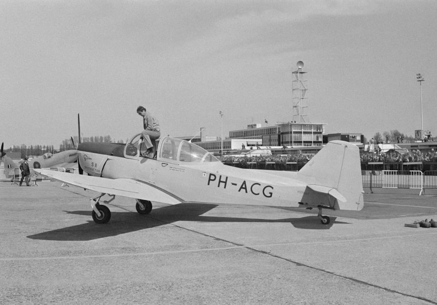 Vintage airplane