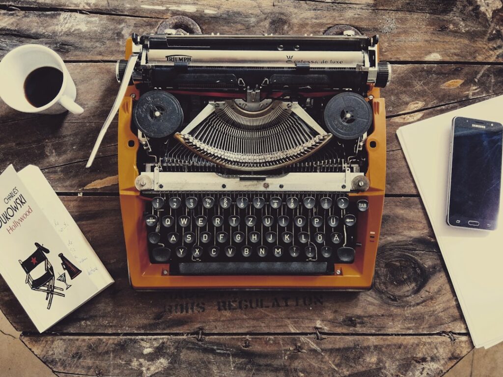 Photo Vintage typewriter