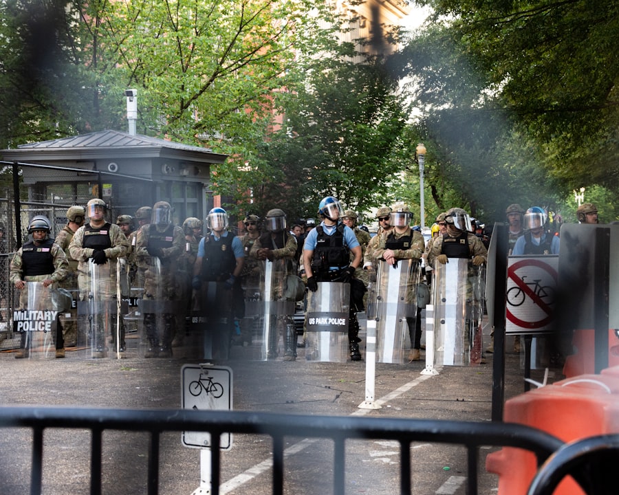 Photo Social unrest