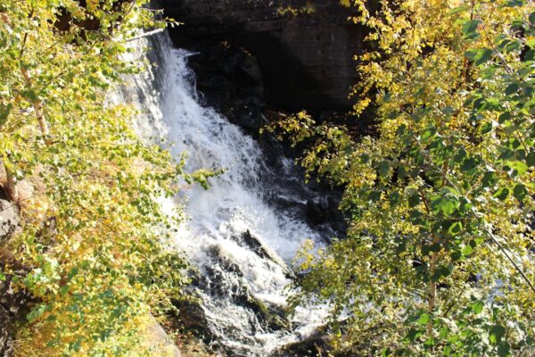 Photo Waterfall landscape