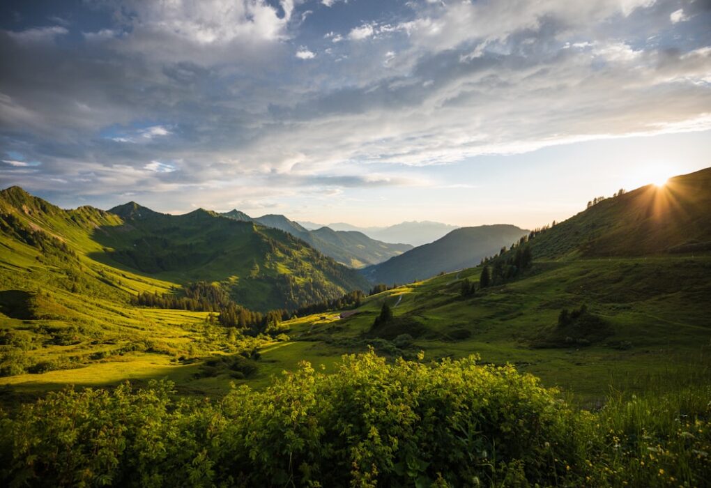Photo Mountain landscape