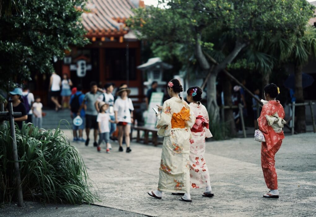 Photo Traditional kimono