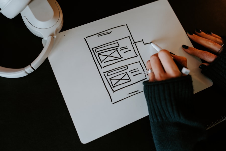 Photo Wireframe design