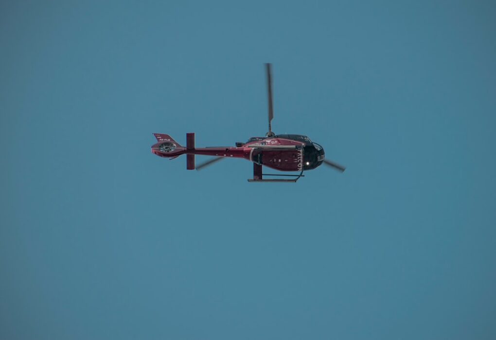 Photo Vintage helicopter