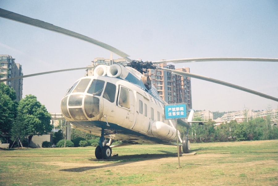 Photo Vintage helicopter