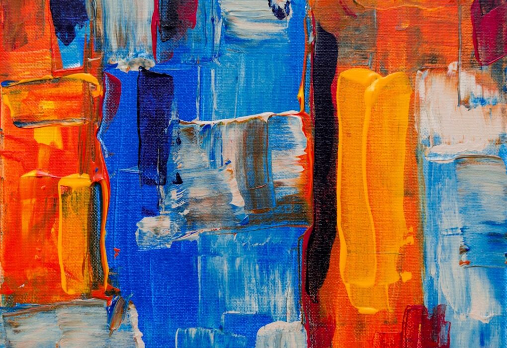 Photo Abstract painting