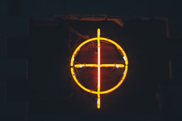 Photo Swastika in the Gunsight