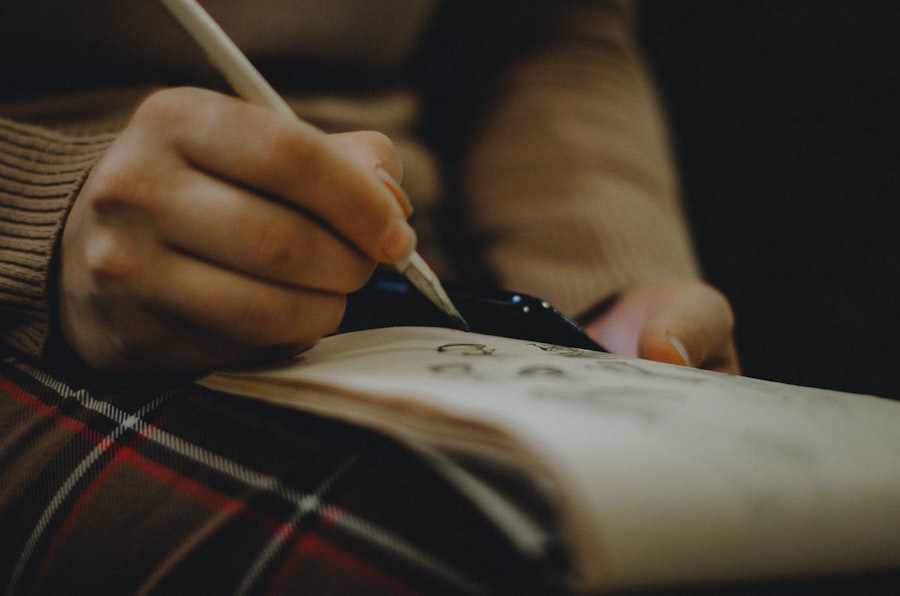 Photo Writing Things Down