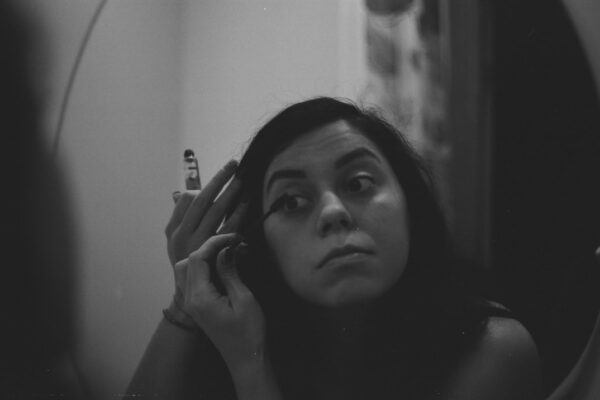 Photo Schizophrenic Girl