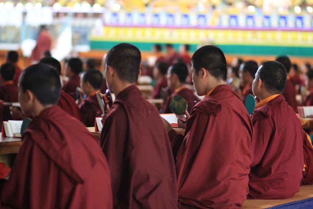 Photo Tibetan Monk