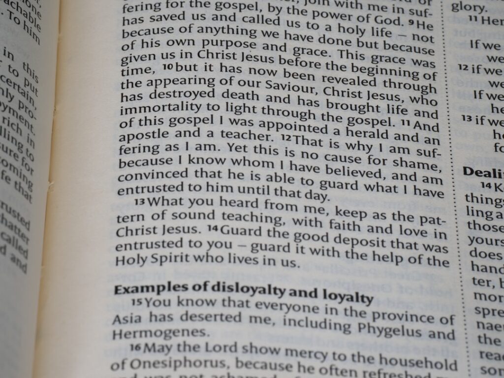 Photo Living Biblically